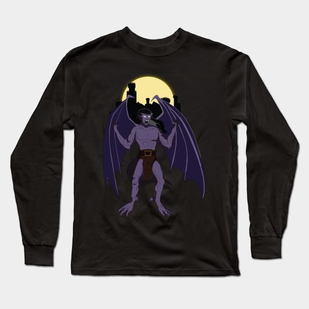 Gargoyles Goliath Long Sleeve T-Shirt by RedBat